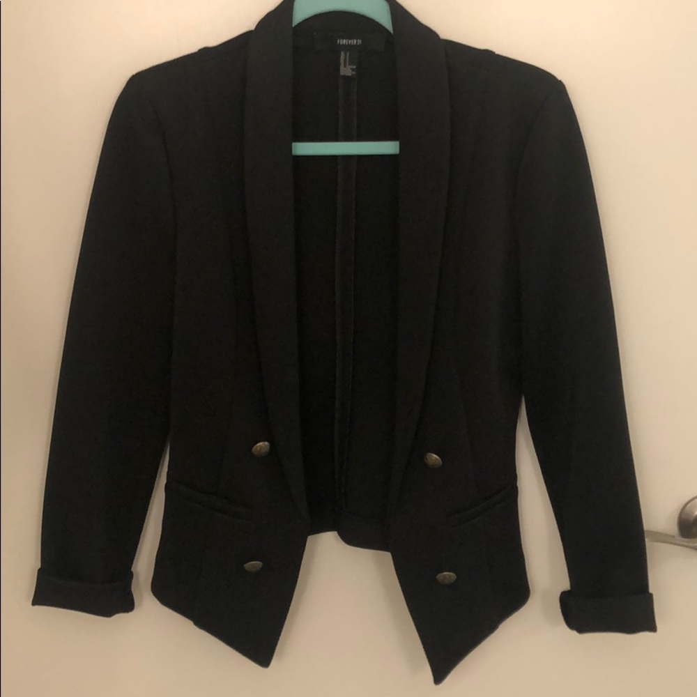 Forever 21 Black Blazer